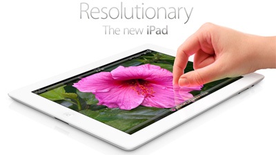 the New iPad 3 , . 